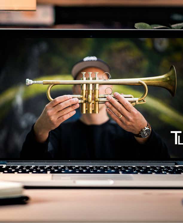 Trompetenunterricht online für Kinder, Jugendliche & Erwachsene ➤ Digitaler Trompetenlehrer für Anfänger & Fortgeschrittene ➤ Onlineunterricht!